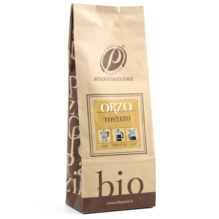 KAWA ORZO zbożowa bezkofeinowa mielona jęczmienna 1000g BIO Caffe Pazzini