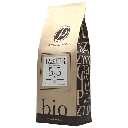 KAWA TASTER 5.5 ziarnista 1kg BIO Caffe Pazzini