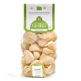 MAKARON LUMACONI MUSZLE BIO 500G L'Anima di Grano Pastificio Sorrentino