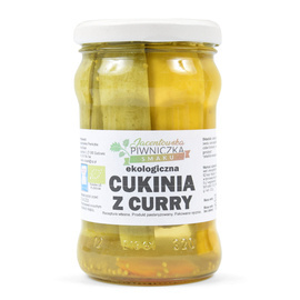 CUKINIA Z CURRY BIO 160g Jacentowska Piwniczka Smaku