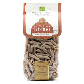 Makaron pełnoziarnisty pióra Penne Rigate Integrali BIO 500 g L'Anima di Grano