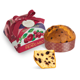 Włoska babka Panettone z czereśniami i borówkami 750 g Pasticceria Fraccaro