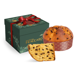 Włoska babka Panettone z rumem i kawałkami czekolady 750 g Pasticceria Fraccaro