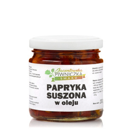 PAPRYKA SUSZONA W OLEJU 200G Jacentowska Piwniczka Smaku