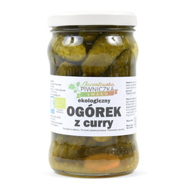 OGÓREK Z CURRY BIO 160g Jacentowska Piwniczka Smaku