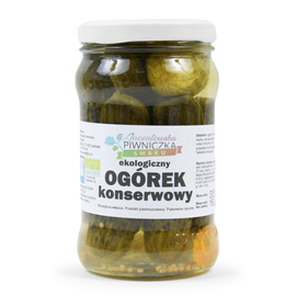 OGÓREK KONSERWOWY BIO 160g Jacentowska Piwniczka Smaku