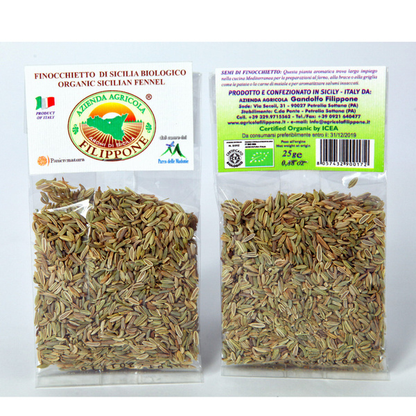 FINOCCHIETTO SEMI BIO KOPER WŁOSKI BIO 25G Filippone