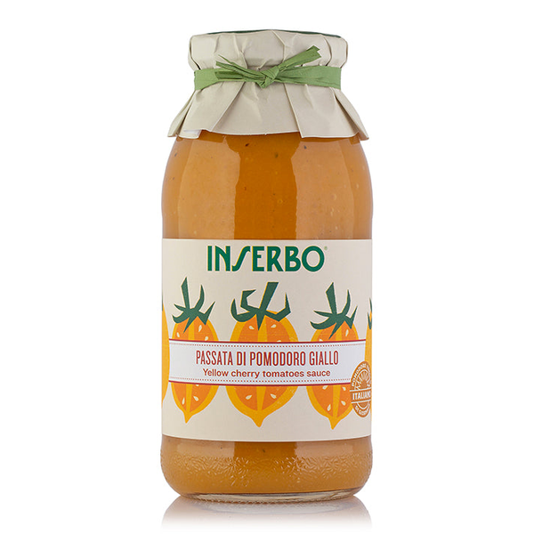 PASSATA Z ŻÓŁTYCH POMIDORÓW Passata Pomodoro Giallo 500G Inserbo