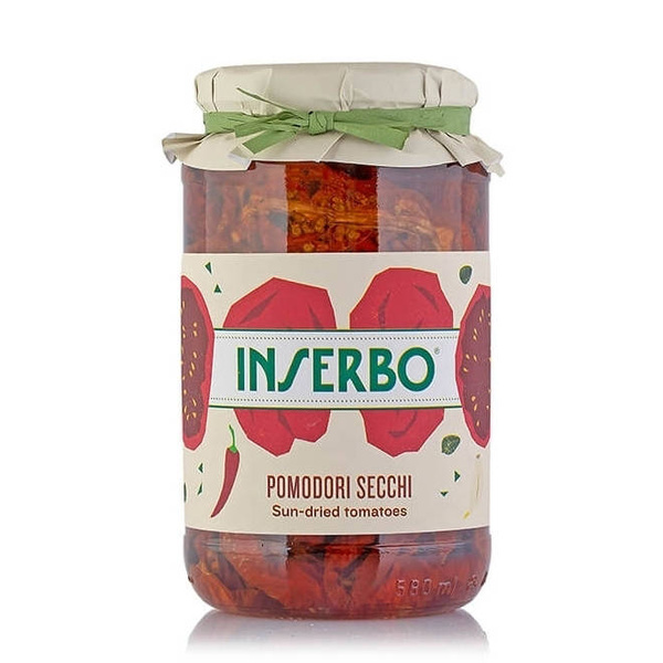 POMIDORY SUSZONE w oleju Pomodori secchi 560G Inserbo